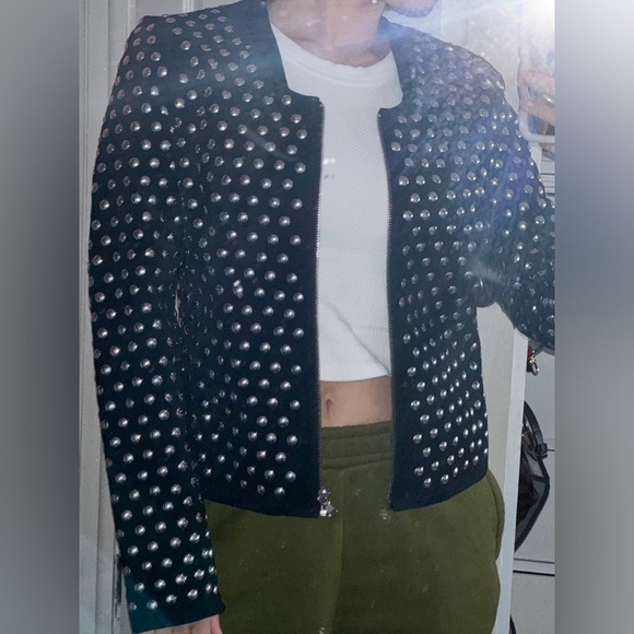 Studded Jacket -Zara - Picture 2 of 7